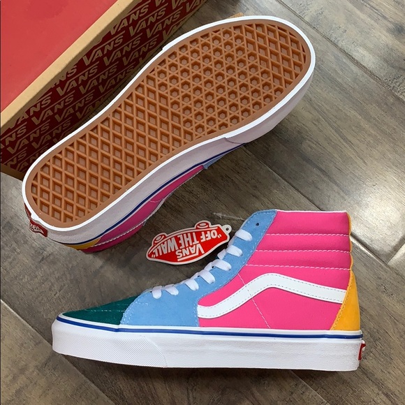 VERY SK-8-HI Suede/Canvas Multi/Brig men’s - Picture 11 of 16